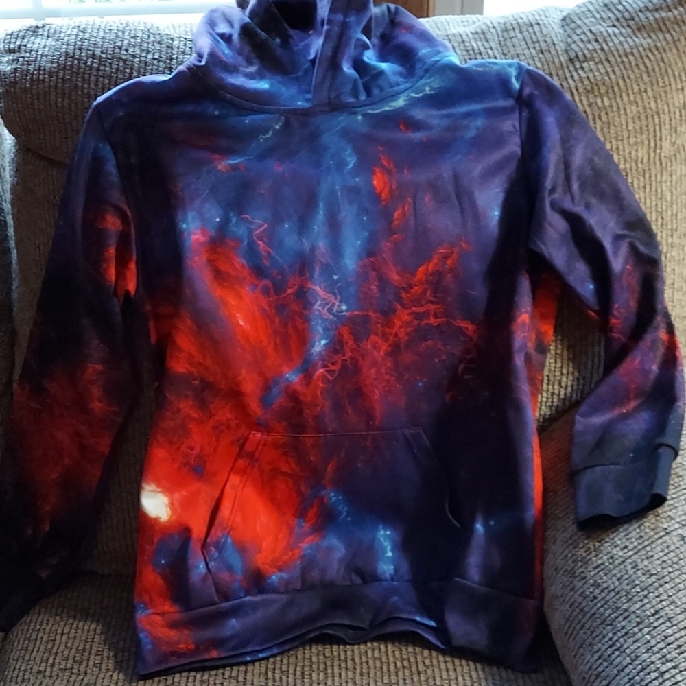 Funnycokid sweatshirt size XXL red & blue